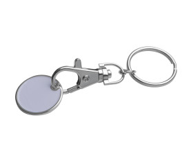 Keyring with shopping coin