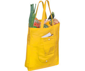 Foldable non-woven shopping bag