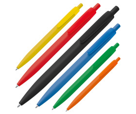 Solid plastic ball pen