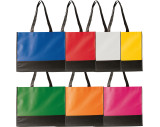 Faltbare Non Woven Einkaufstasche, 2 farbig